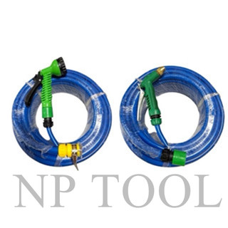 NP-891 สายยางรดน้ำ4หุน1/2"(พร้อมอุปกรณ์) ชุดสายยางพร้อมติดตั้งใช้งานได้ทันที อุปกรณ์ติดตั้ง สายยาง4หุนยาว 5ม./10ม./20ม.