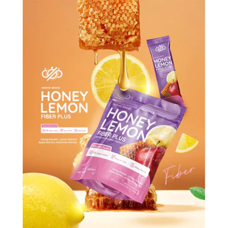 ของแท้💯 (1 ห่อใหญ่ 10 ซอง) ไฟเบอร์ซ้อกัส FIBER HONEY LEMON