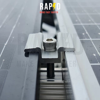 ราคาดีส่งไว Mid clamp ยึดกลางแผงโซล่าเซลล์ Solar mounting อุปกรณ์โซลาเซลล์ (ราคาต่อชิ้น) 52211