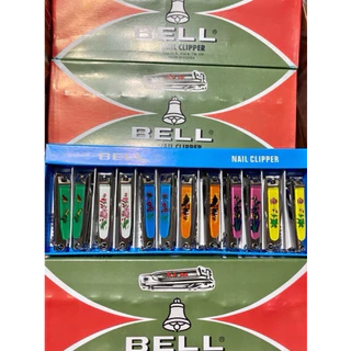 ยกโหล 12 ชิ้น กรรไกรตัดเล็บ bell อย่างดี ขนาด 7.5 cm. K002