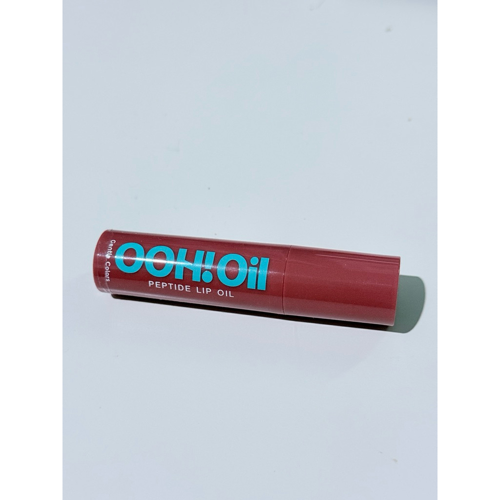 (มือสองเหมือนใหม่ ไซส์เล็ก) ลิปออยล์ Gentle Colors Ooh Oil Peptide Lip Oil 2g. สี 04 Billion Brown