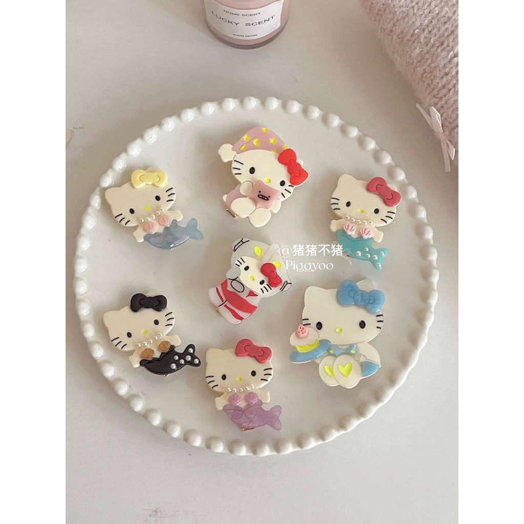 (pre-order🇨🇳) sanrio กิ๊บคิตตี้ hello kitty mermaid เซเลอร์มูน ชุดนักเรียน ชุดนอน 🩰 piggyoo สินค้าแฟนเมด