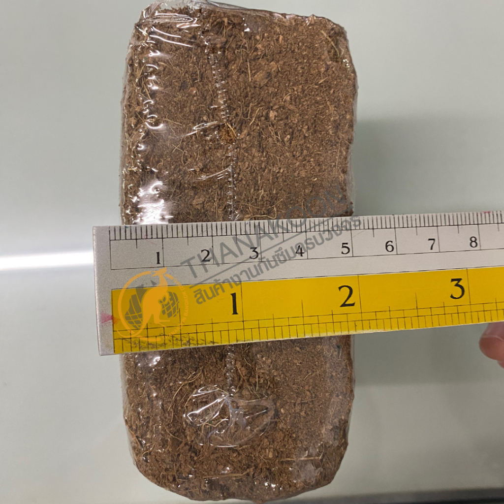 ขุยมะพร้าวอัดก้อน ยกลัง 48 ก้อน เพาะปลูกแทนดิน รักษาความชุ่มชื้น ผ่านการล้าง ลดความเค็ม pH เหมาะสม ของแท้💯จากโรงงาน - รูปที่ 6