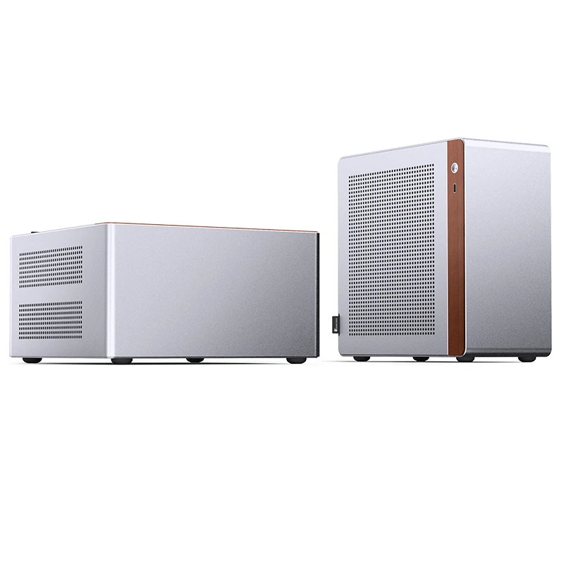 ส่งด่วน+โค้ดลด เคส itx jonsbo nv10 silver  ตั้งได้นอนได้ เล็กสุดๆ สีดํา ของแท้ ประกันศูนย์ไทย