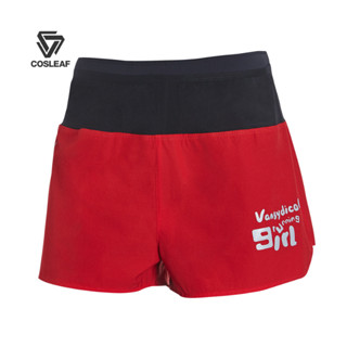 Cosleaf กางเกงวิ่งผู้หญิง ขาสั้น ทรงสปอร์ต มีกระเป๋าหลัง+รอบ…