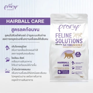 Pramy Feline Solutions 1kg อาหารแมวสูตรเฉพาะทาง พัฒนาโดยสัตวแพทย์ ตอบโจทย์น้องแมวที่มีปัญหาสุขภาพ