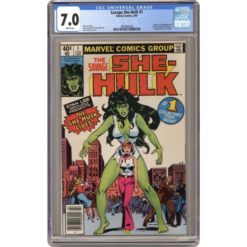 The Savage She-Hulk #1 CGC 7.0
