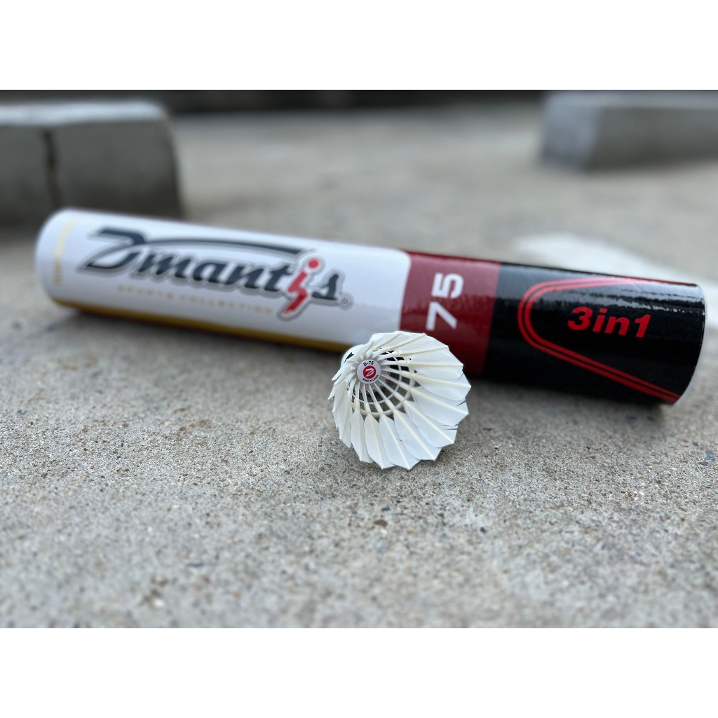 Dmantis D75 ลูกขนไก่ ลูกแบด 3 in 1 มือหนึ่ง ของแท้ ลิขสิทธิ์