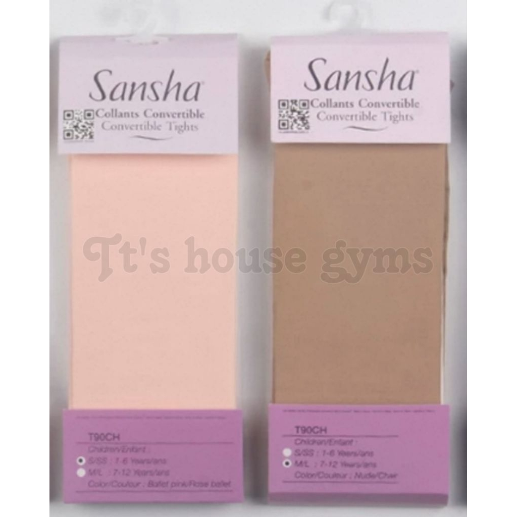 พร้อมส่ง‼️ Sansha รุ่น T90 ถุงน่อง ถุงน่องบัลเลต์ ถุงน่องเต้น ถุงน่องT90