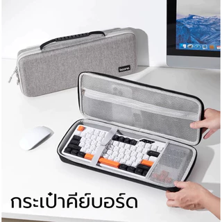 BN-F039 กระเป๋าใส่คีย์บอร์ดและอุปกรณ์IT กันกระแทกกันฝุ่นกันน้ำ แบบแข็ง