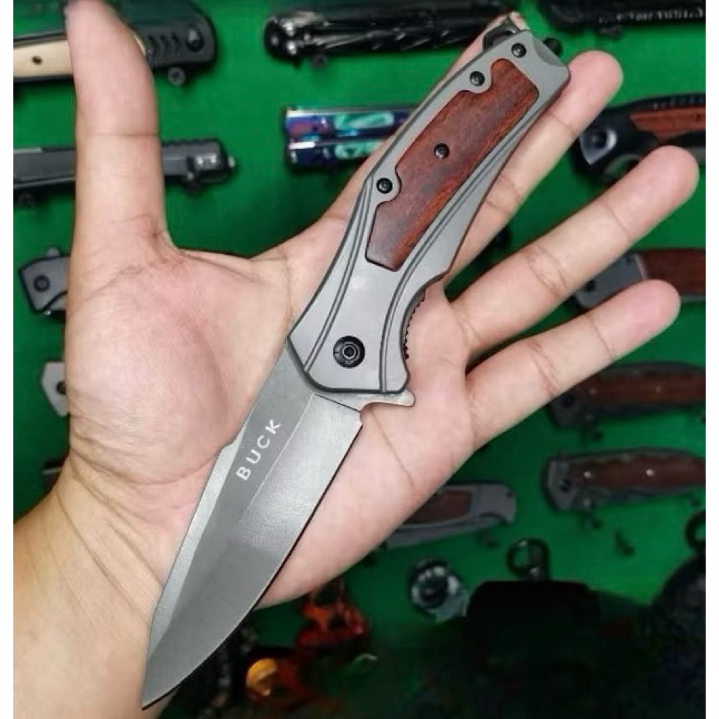 🇺🇸 BUCK Folding Hunting Knife no.DA154