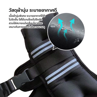 doti Weighted Vest Strength Training เสื้อกั๊กถ่วงน้ำหนัก สำหรับออกกำลังกาย ขนาด 5 กก. และ 8 กก.
