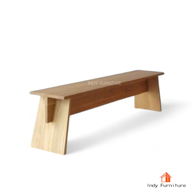 INDY FURNISH ม้านั่งอเนกประสงค์ ไม้ยางพารา รุ่น Kodo สีธรรมชาติ