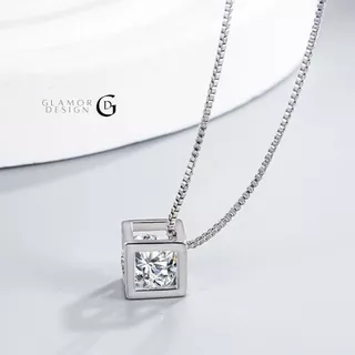 GLAMOR✨สร้อยคอเงิน Magic จี้หยดน้ํา สร้อยแฟชั่น สร้อยหยดน้ำ สร้อยคอเงินแท้925 จี้เพชร สร้อยเพชร