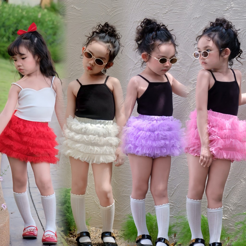 กระโปรงสั้นฟูน่ารัก ลูกสาวถูกใจ