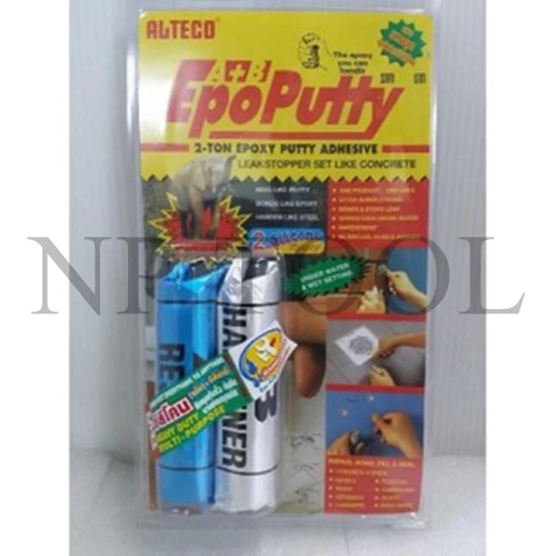 NP-728 กาวมหาอุด ดินน้ำมัน 2 ตัน กาวอีพ็อกซี่ A+B ขนาด 100 กรัม