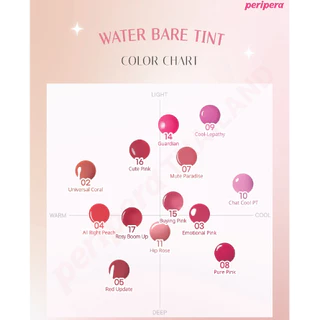 PERIPERA WATER BARE TINT : เพอริเพอร่า ลิปทินท์