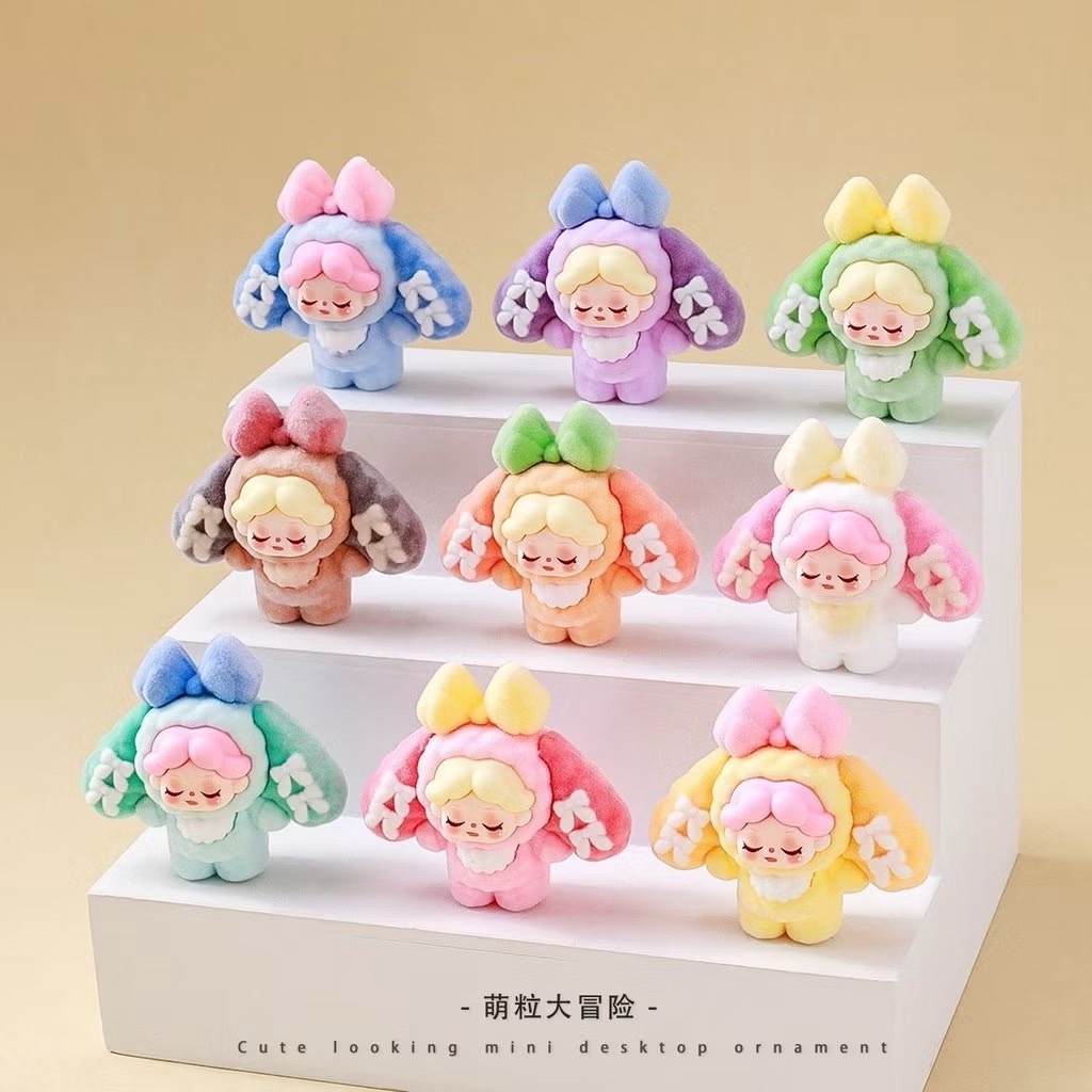 📍พร้อมส่งในไทย📍เวนดี้หูยาวจิ๋ว ขนกำมะหยี่ กระต่ายหูยาว🎀 แบบสุ่มสี 💌