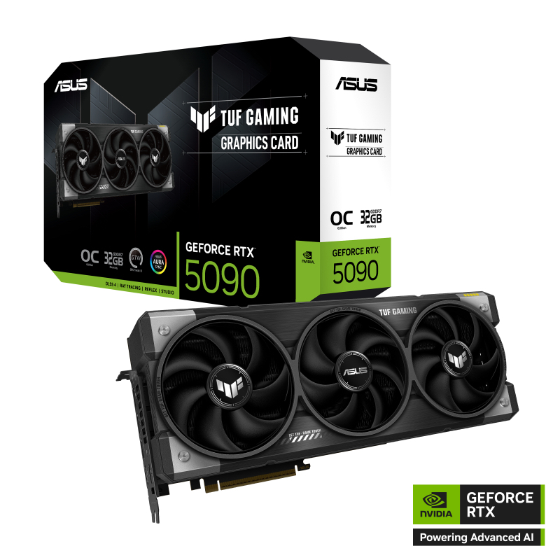 ASUS TUF Gaming GeForce RTX™ 5090 32GB GDDR7 OC Edition TUF-RTX5090-O32G-GAMING