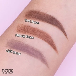 ดินสอเขียนคิ้ว CODE Brow ซุปเปอร์สลิม เพนซิล หัวเล็กเขียนง่าย