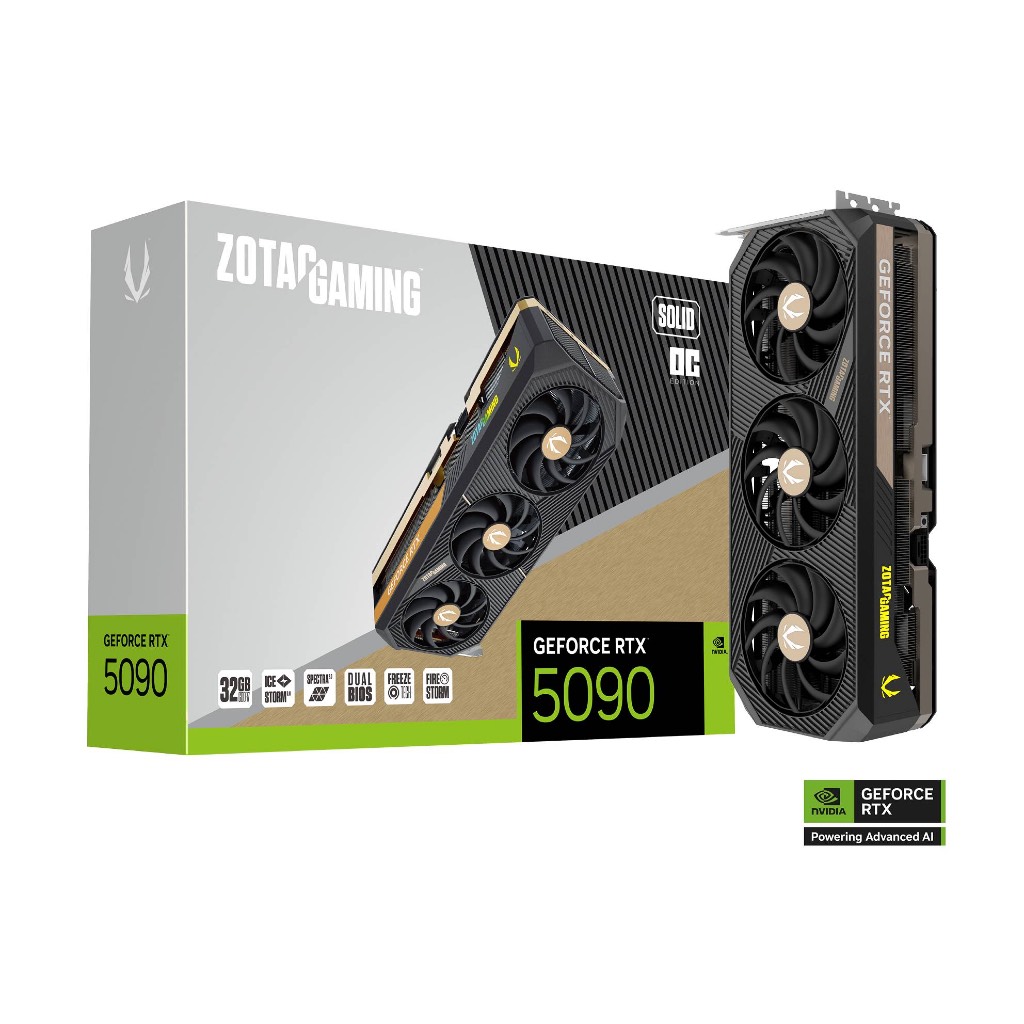 ZOTAC GAMING GeForce RTX 5090 SOLID OC ZT-B50900J-10P