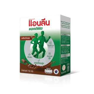 (2 รส) Anlene Actifit แอนลีน แอคติฟิต นมผงพร่องมันเนยแบบชง รสจืด+รสช็อกโกแลต 750 กรัม