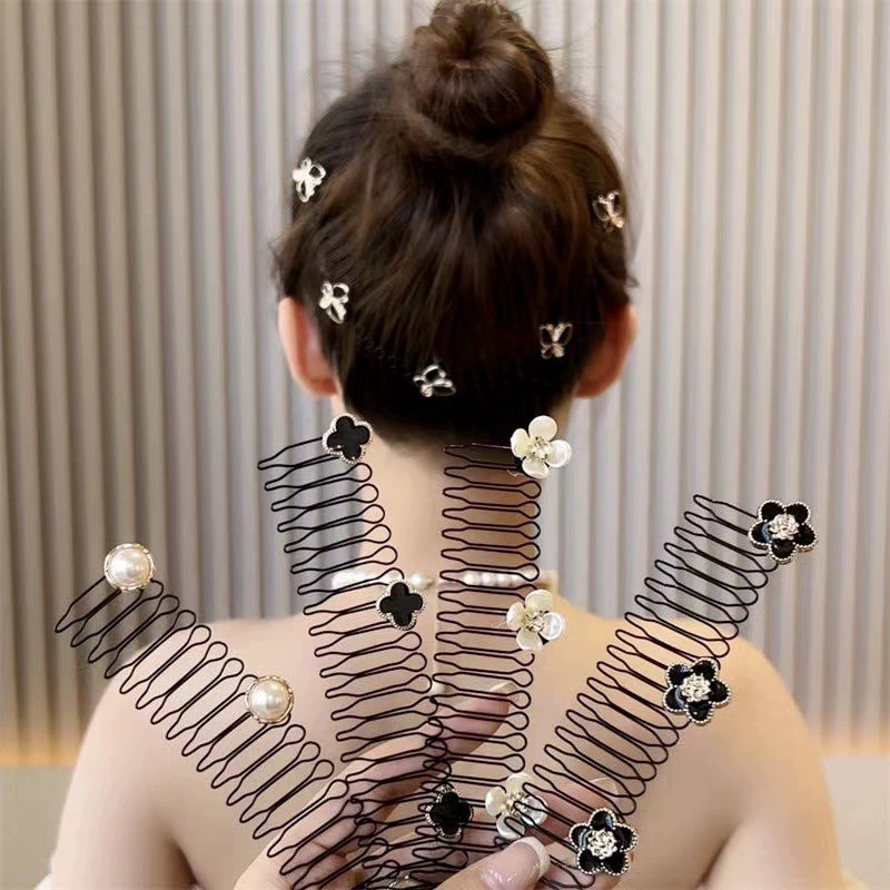 (มีส่งด่วน)   หวีสับผมแบบมินิมอล หวีสับติดผม 1 ชิ้น  หวีสับผมแฟชั่น หวีสับติดผม ทรงสวย อยู่ทรงง่าย ไม่เจ็บศีรษะ