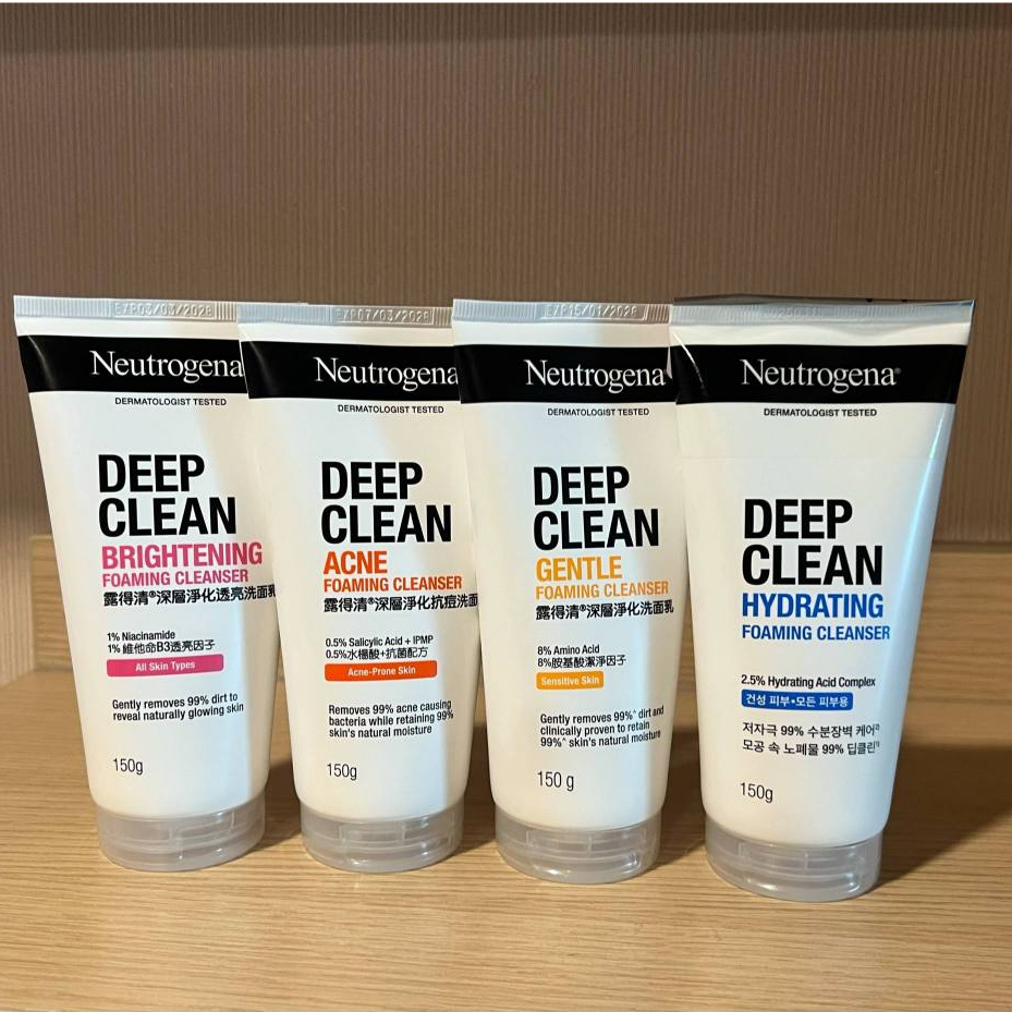 โฟมล้างหน้า Neutrogena Deep Clean Foaming Cleanser พร้อมส่ง