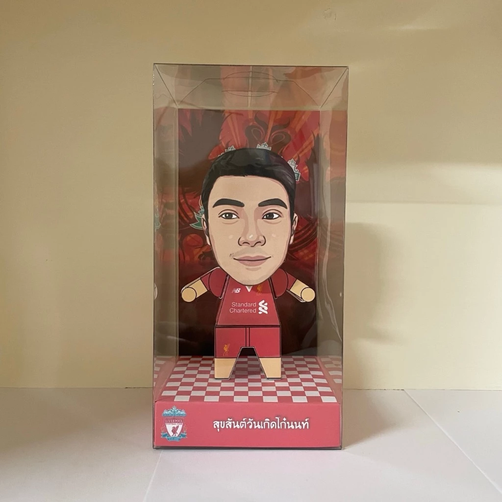 โมเดลลิเวอร์พูล Liverpool โมเดลกระดาษสามมิติหน้าการ์ตูน thumbnail 9