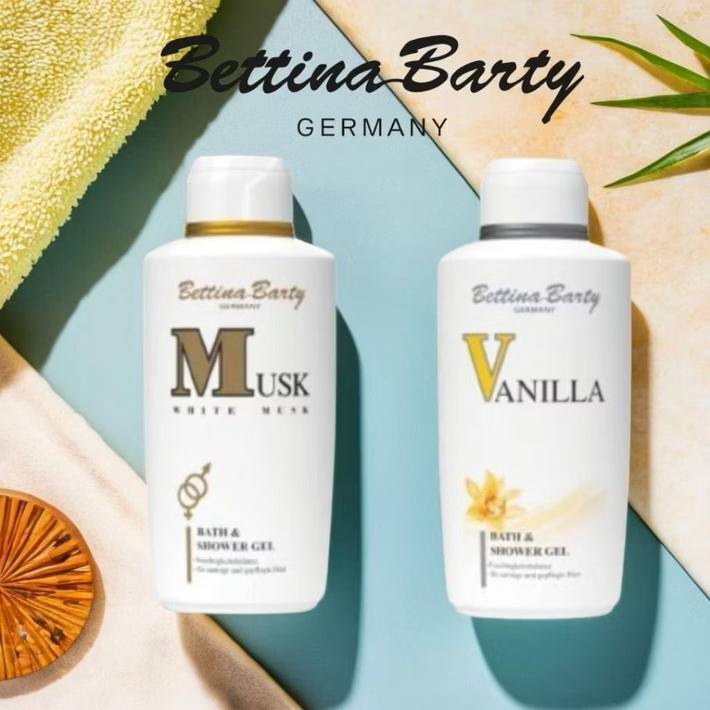 ❤️ไม่แท้คืนเงิน❤️Bettina Barty White Musk & Vanilla Bath & Shower Gel 500ml.ใช้ได้ทั้งชายและหญิง – โปรปัง