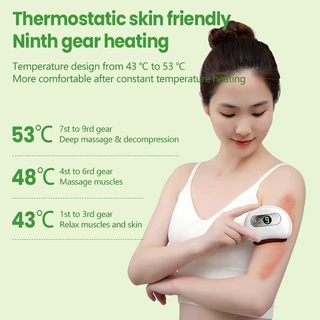 เครื่องขูดไฟฟ้าอัจฉริยะแบบพกพา ครอบแก้ว สูญญากาศอุ่น เครื่องนวดที่บ้าน ใบขูด อุปกรณ์นวดหน้า