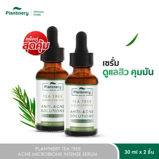 [แพ็คคู่] Plantnery Tea Tree Acne Microbiome Intense Serum 30 ml
