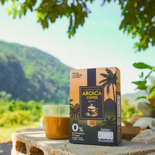 Arabica 100%! COFFEE AROICA 40in1 กาแฟผสม MCT OIL + L-Carnitine + Collagen สารสกัดและวิตามินธรรมชา
