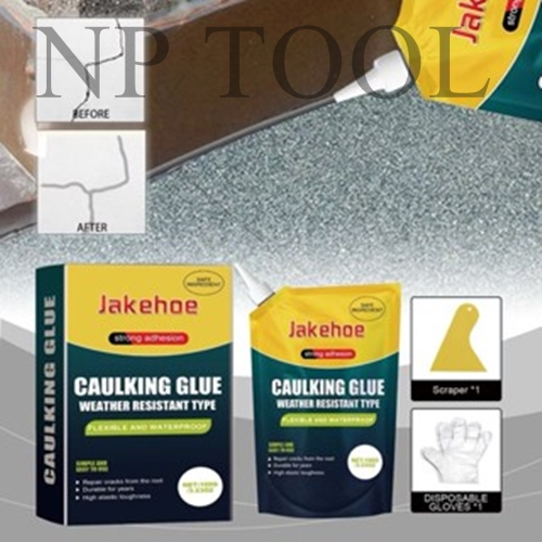 NP-510 JAKEHOE คอนกรีต Crack กันน้ําซ่อม Sealant Floor Cracks กลางแจ้งก่ออิฐ Gap ซ่อมกาว 100g