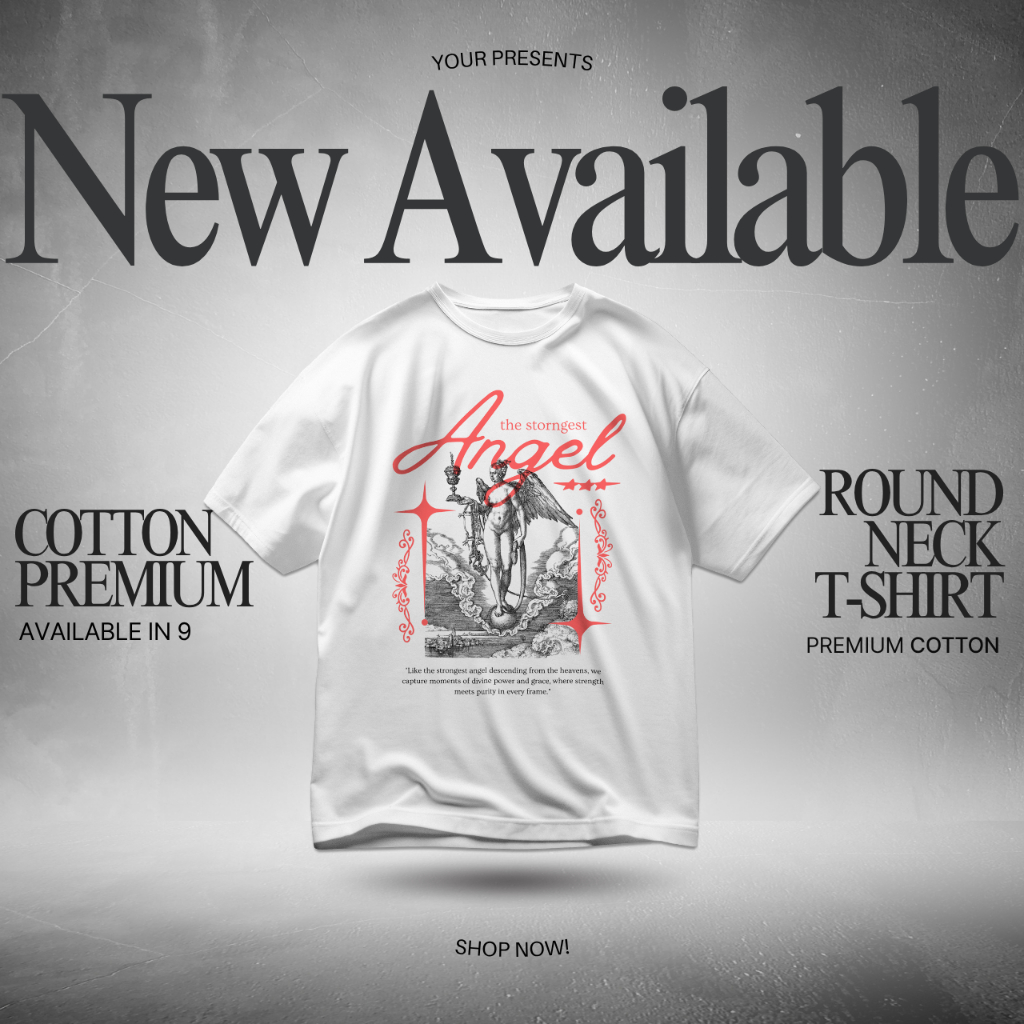 👁‍🗨 STRONGEST ANGEL | Fallen Grace Tee