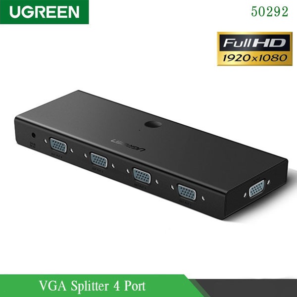 Ugreen 50292 VGA Splitter 1x4 (Splitter 4port) 1920x1080/60Hz