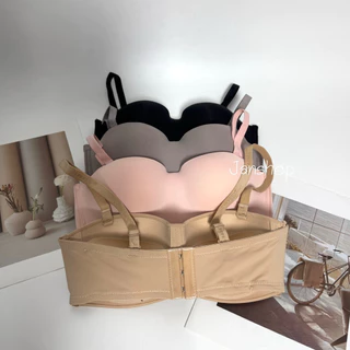 [B20] เสื้อในเกาะอกCup A-B ดันทรง มีโครง สายถอดได้ size32-38