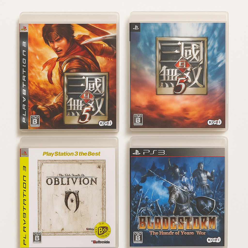 🔥 เกม PS3 สายบู๊ | Dynasty Warriors 5-6 / Bladestorm / Oblivion | ฟันแหลก-สงคราม-แฟนตาซี ครบ! | แผ่น