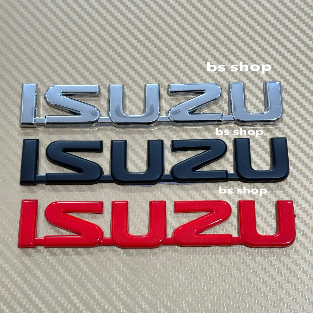 โลโก้*I-TEQ ติดท้าย ISUZU D-MAX ขนาด * 12.3 x 2.5 cm ราคาต่อชิ้น