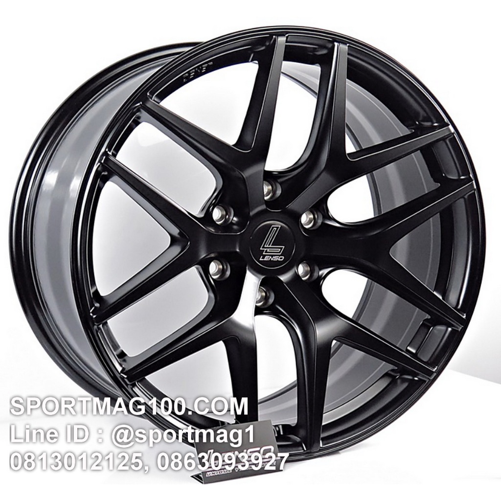 ล้อแม็กซ์ LENSO Jager Dyna ขอบ18นิ้ว 6รู139.7 สีดำด้าน กว้าง9นื้ว Offset20 [17420]