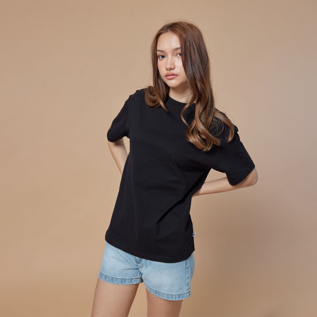 Billings by Khaki Bros. เสื้อยืดคอกลม ทรง Loose fit BL23K011