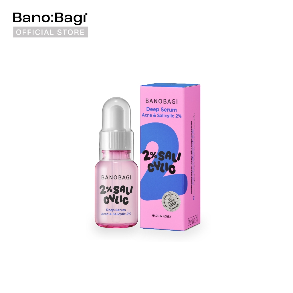BANOBAGI Deep Serum – Acne&Salicylic 2% (30ml) ราคา ถูกที่สุด ดีลบีเคเค