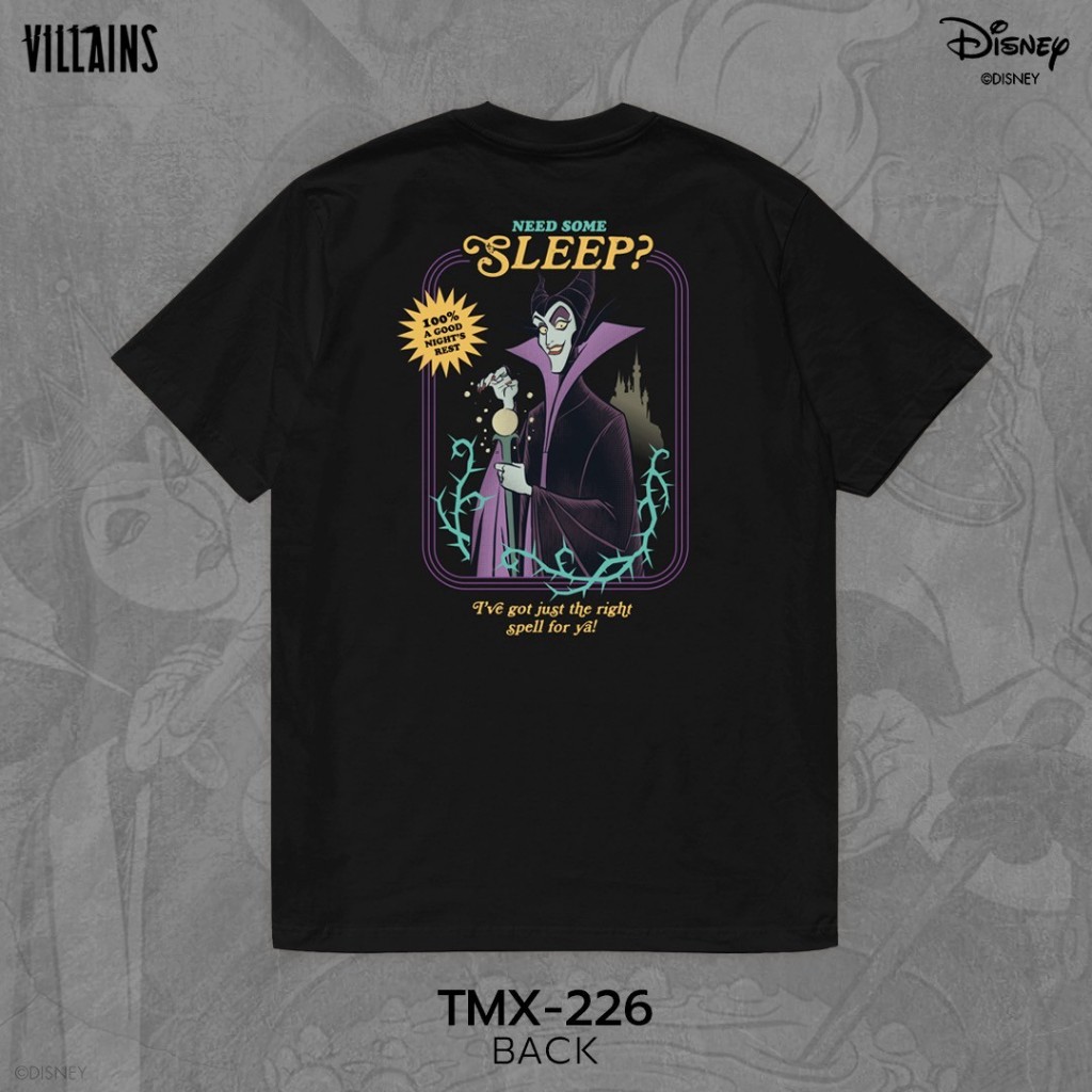 Power 7 Shop เสื้อยืดการ์ตูน "Villains" ลิขสิทธิ์แท้ DISNEY “เทคนิคพิเศษ“(TMX-226) — صورة 4