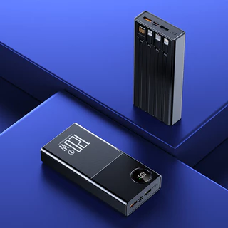 ELRRO รุ่นใหม่ล่าสุด 120W Powerbank80000mAhพาวเวอร์แบงค์ Mini แบตสำรอง 80000mah ของแท้ Type-C/L Output แบตสำรองความจุ