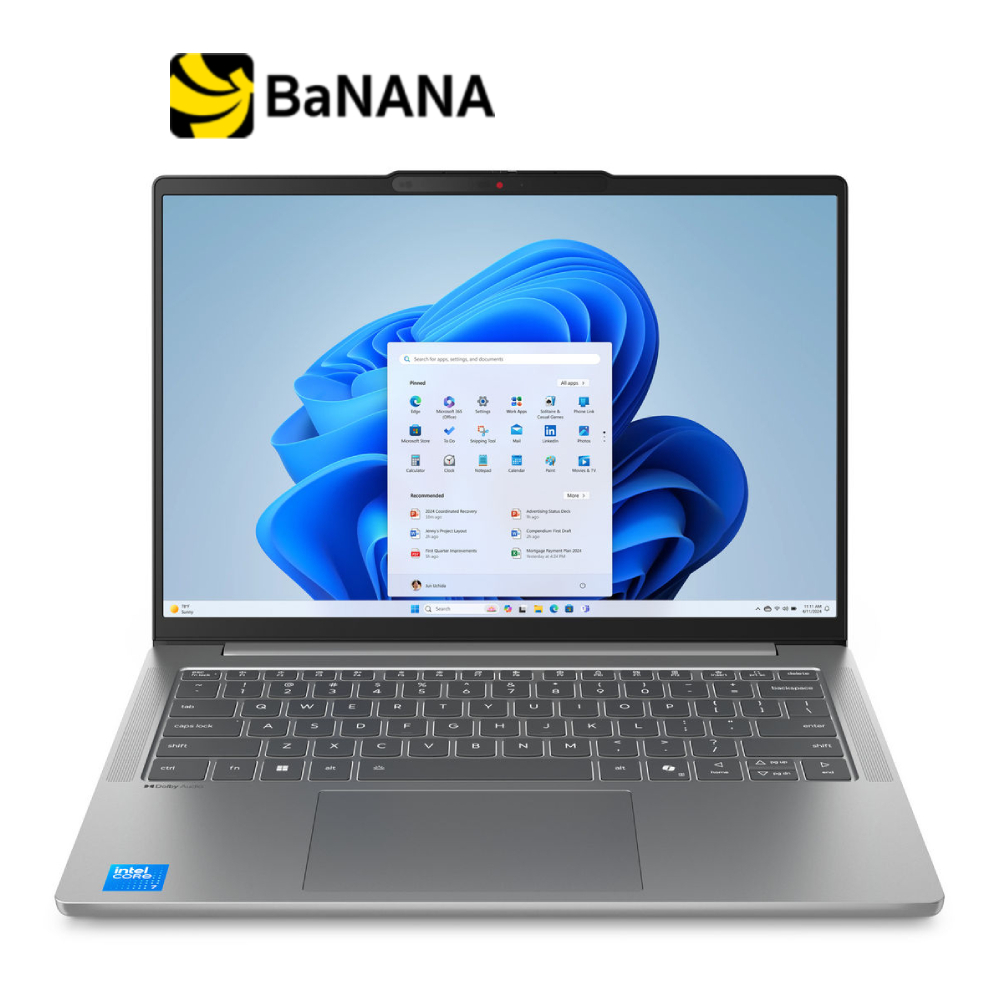โน๊ตบุ๊ค Lenovo IdeaPad Slim 5 14IAH10-83NC0019TA Grey by Banana IT