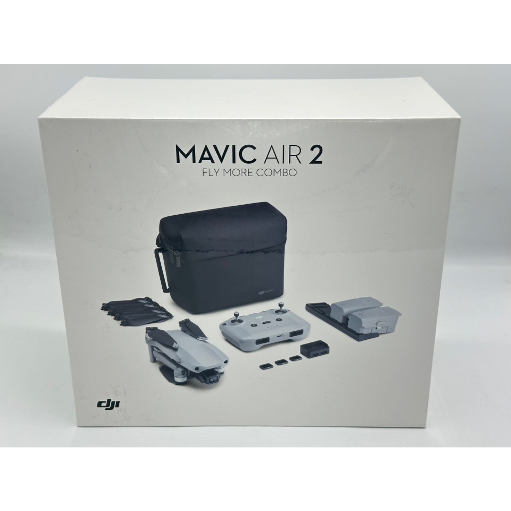 Mavic Air 2 Combo โดรนไซส์พกพา รุ่นล่าสุด กล้องชัด 48MP ถ่ายวิดีโอ 4K [DJI Phantom Thailand]