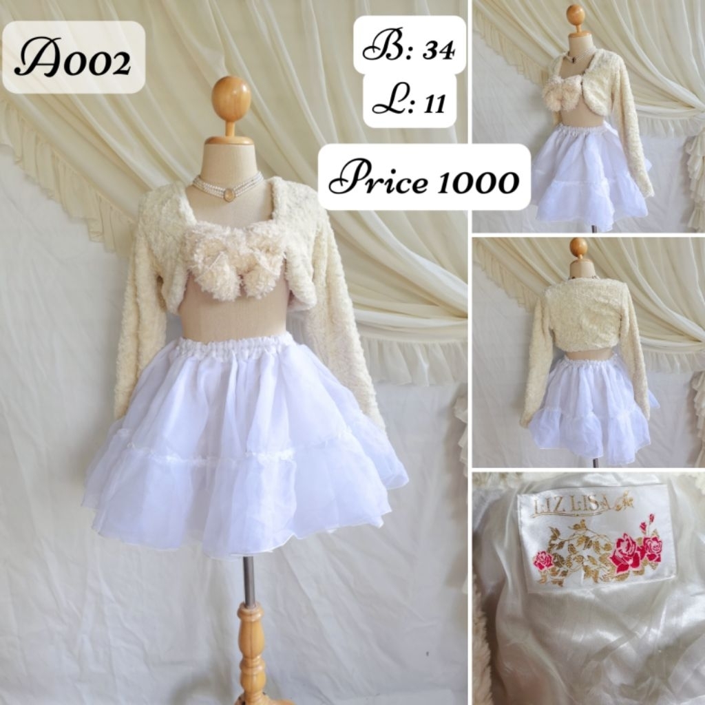 coquette​ coat​ lizlisa​ brand​