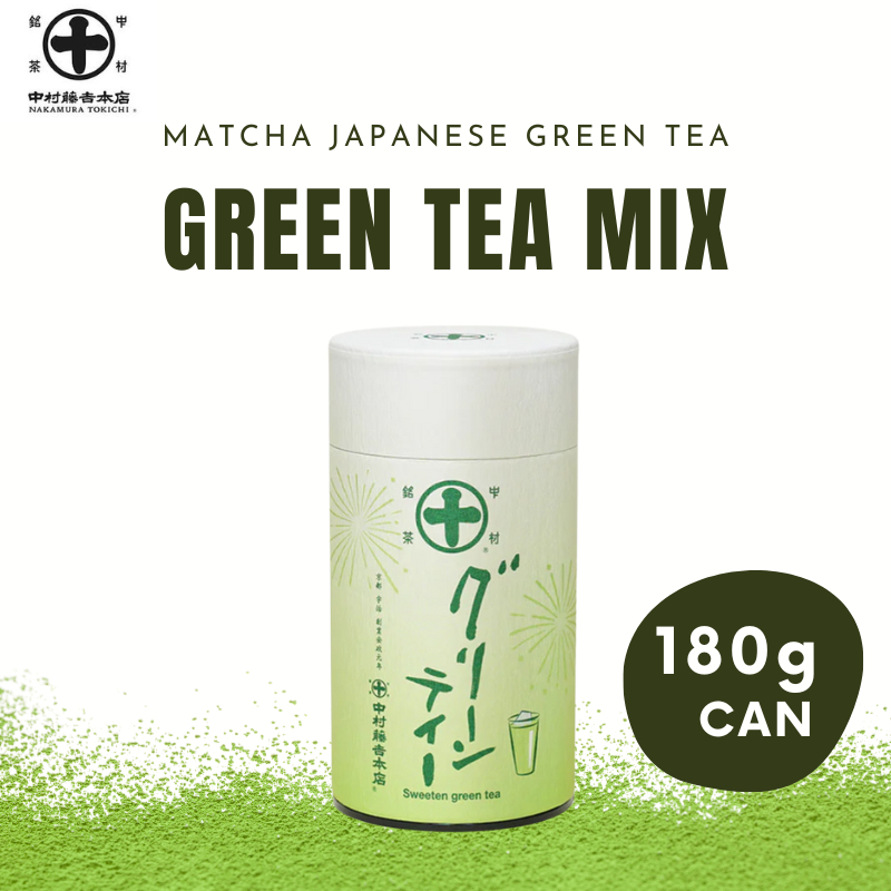 Matcha Nakamura Toukichi Green tea Mix 180g Can