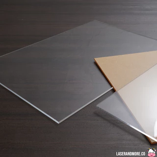 (L) แผ่นอะคริลิคใส ขนาด 20x120cm หนา 2mm - 10 mm