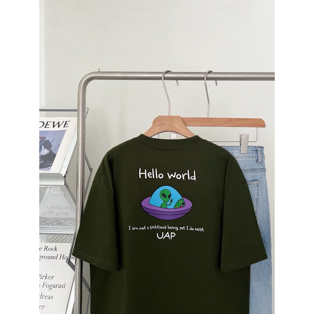 เสื้อยืด Oversize ผ้าหนานุ่ม ลาย UAP